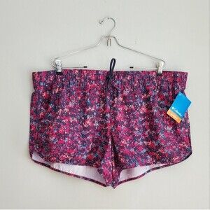 Columbia NWT stretch waist summer active wear shorts in Women's size XXL